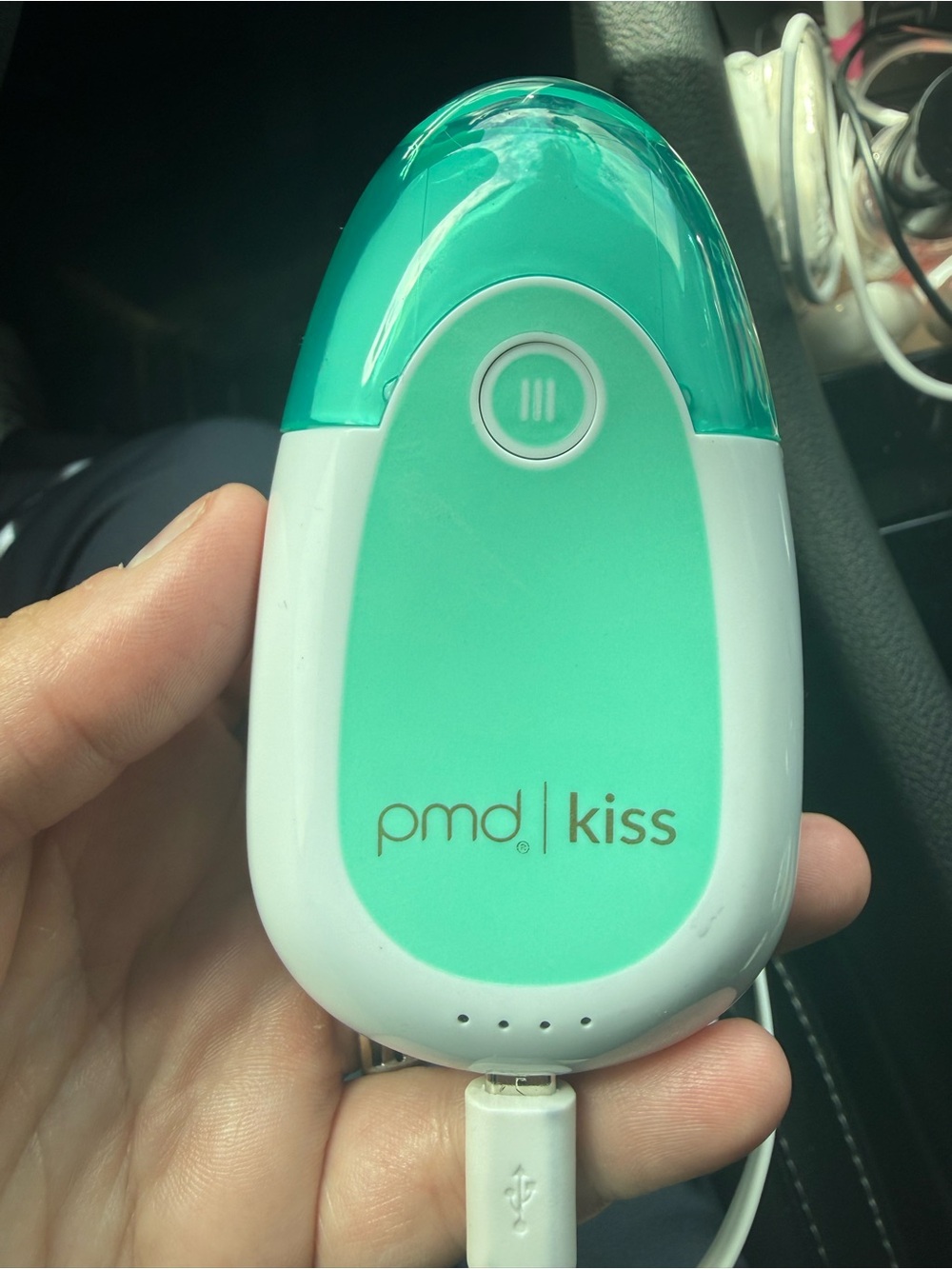 PMD Kiss Teal & White Portable Lip Plumping system